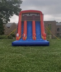 Double Lane Water Slide
