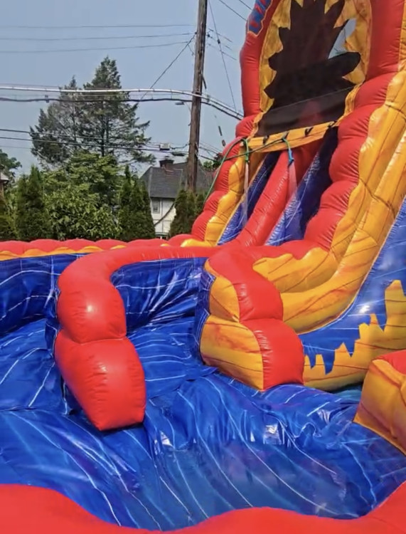 Fire & Ice Dual Lane Waterslide