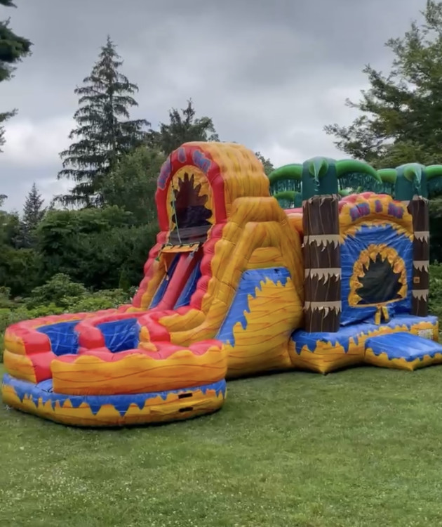 Fire & Ice Dual Lane Waterslide